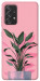 Чехол Pink plant для Galaxy A72 5G