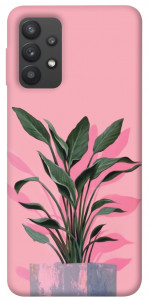 Чехол Pink plant для Galaxy A32 4G