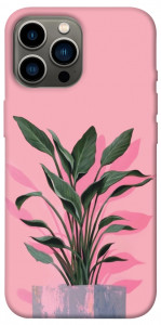 Чохол Pink plant для iPhone 13 Pro Max