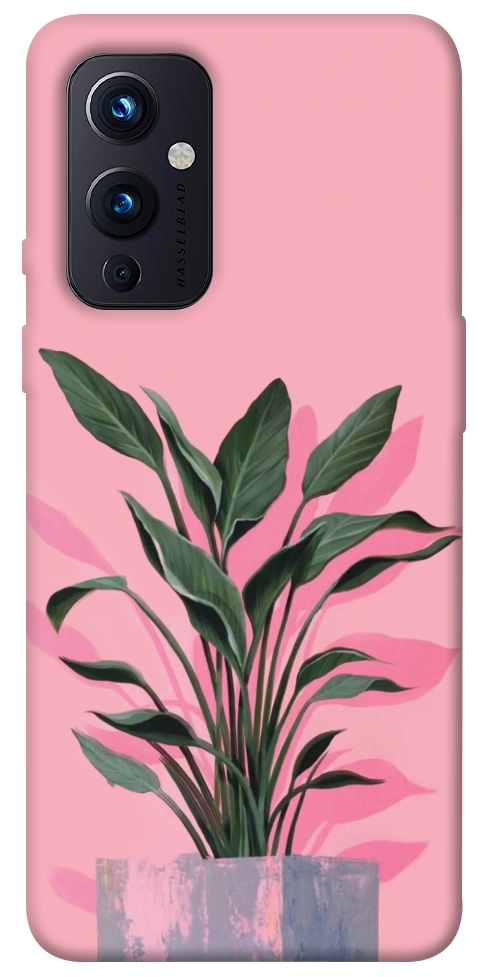 Чохол Pink plant для OnePlus 9