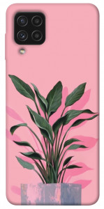 Чехол Pink plant для Galaxy A22 4G