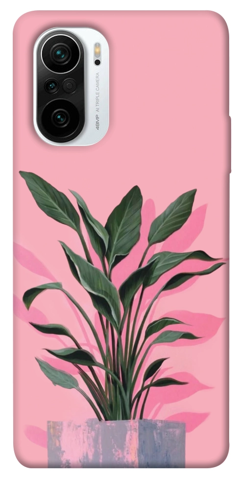Чехол Pink plant для Xiaomi Redmi K40 Pro+