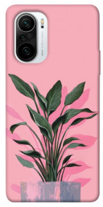 Чехол Pink plant для Xiaomi Poco F3