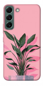 Чохол Pink plant для Galaxy S22