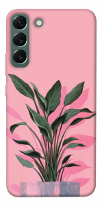 Чохол Pink plant для Galaxy S22+