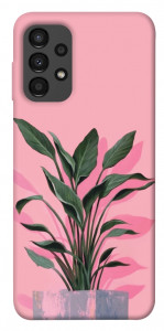 Чохол Pink plant для Galaxy A13 4G