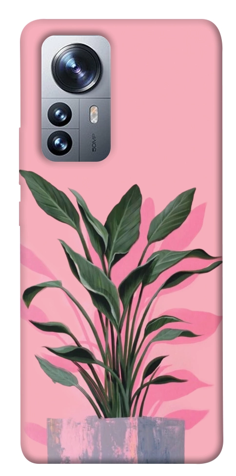 Чехол Pink plant для Xiaomi 12
