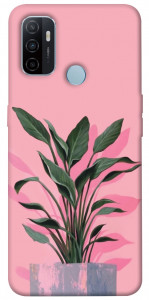 Чохол Pink plant для OPPO A32