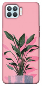 Чохол Pink plant для Oppo F17 Pro