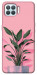 Чохол Pink plant для Oppo F17 Pro