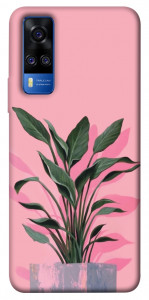Чохол Pink plant для Vivo Y51a