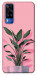 Чехол Pink plant для Vivo Y51a