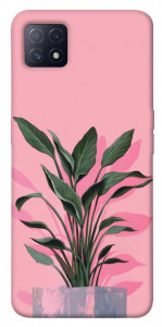 Чохол Pink plant для Oppo A72 5G