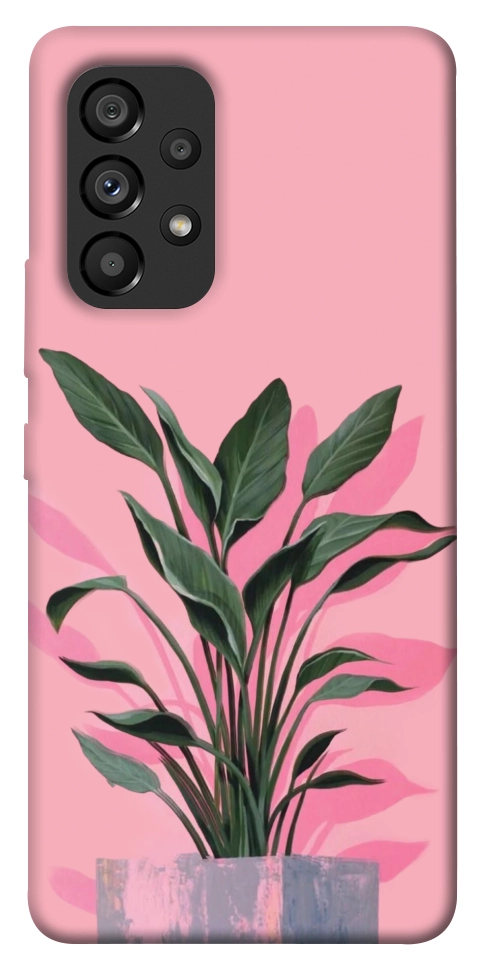 Чехол Pink plant для Galaxy A53