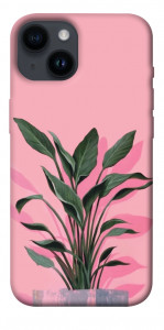 Чохол Pink plant для iPhone 14