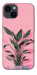 Чохол Pink plant для iPhone 14