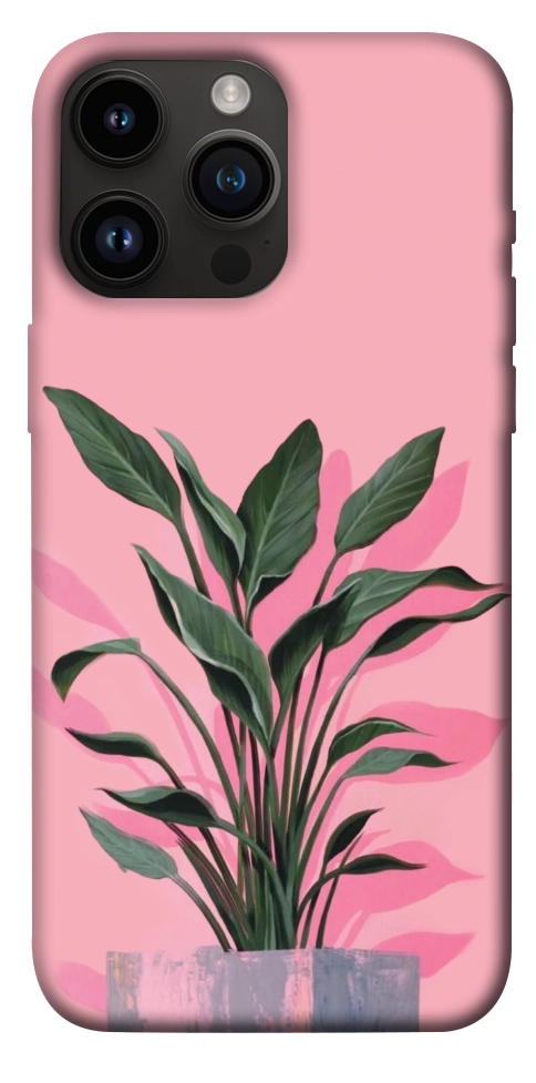 Чехол Pink plant для iPhone 14 Pro Max