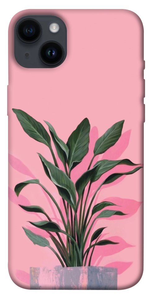 Чехол Pink plant для iPhone 14 Plus