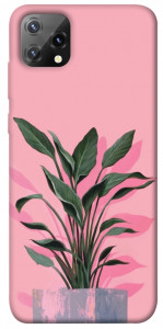 Чехол Pink plant для Blackview A55