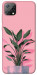 Чехол Pink plant для Blackview A55