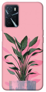Чохол Pink plant для Oppo A54s