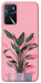 Чохол Pink plant для Oppo A54s