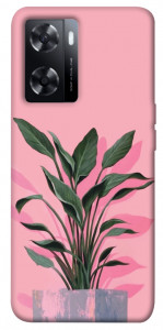 Чохол Pink plant для Oppo A57s