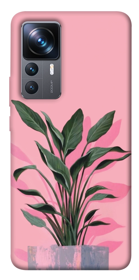 Чехол Pink plant для Xiaomi 12T
