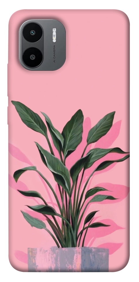 Чехол Pink plant для Xiaomi Redmi A1