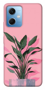 Чехол Pink plant для Xiaomi Redmi Note 12 5G