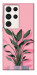 Чехол Pink plant для Galaxy S23 Ultra