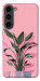 Чехол Pink plant для Galaxy S23