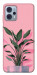 Чехол Pink plant для Motorola Moto G23