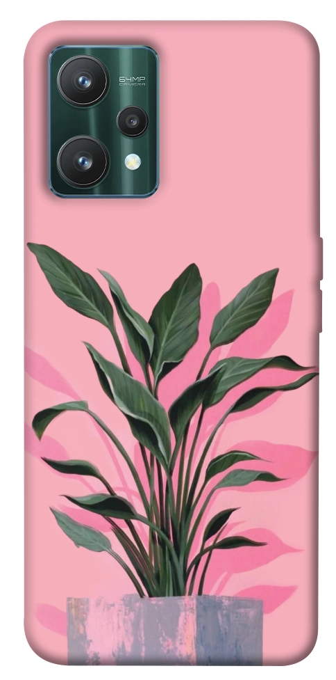 Чехол Pink plant для Realme 9 Pro