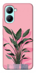 Чохол Pink plant для Realme C33