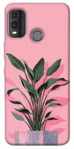 Чохол Pink plant для Nokia G11 Plus