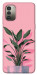 Чохол Pink plant для Nokia G11