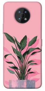 Чохол Pink plant для Nokia G50