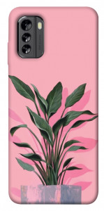 Чохол Pink plant для Nokia G60