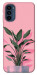 Чехол Pink plant для Motorola Moto G41