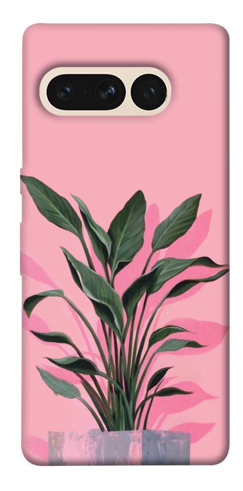 Чехол Pink plant для Google Pixel 7 Pro