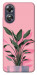Чехол Pink plant для Oppo A17