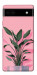 Чехол Pink plant для Google Pixel 6A