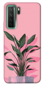 Чехол Pink plant для Huawei nova 7 SE