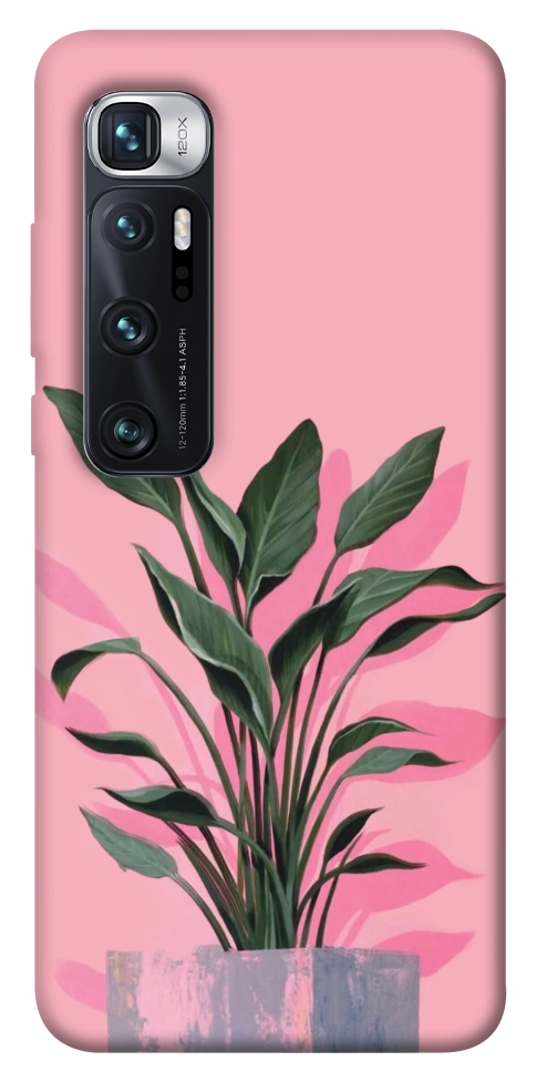 Чехол Pink plant для Xiaomi Mi 10 Ultra