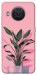 Чехол Pink plant для Nokia X20