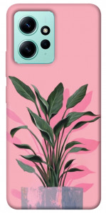 Чехол Pink plant для Xiaomi Redmi Note 12 4G