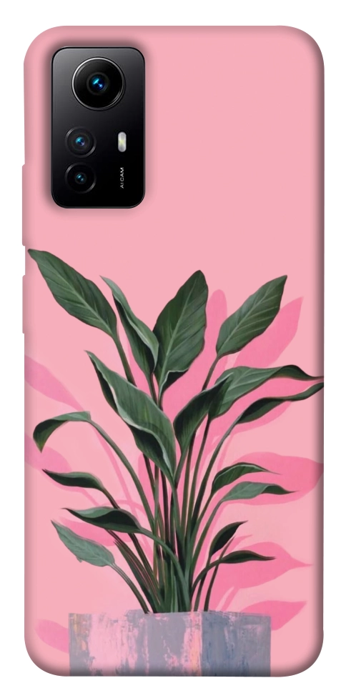Чехол Pink plant для Xiaomi Redmi Note 12S