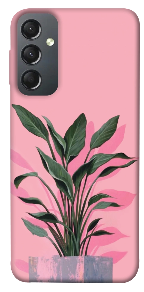 Чохол Pink plant для Galaxy A24 4G