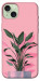 Чехол Pink plant для iPhone 15 Plus